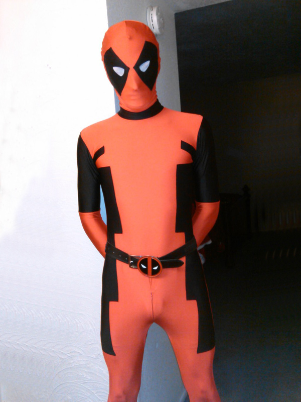 Deadpool Cosplay Costume Full Body Suit Halloween 15070264